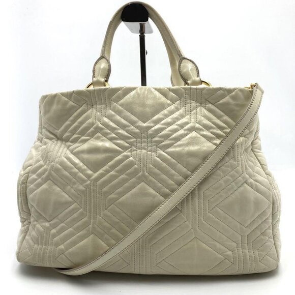 Miu Miu Quilted Handbag - Cross body (off white) - Picture 8 of 8